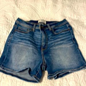 Distressed shorts